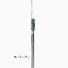 Deimantinis antgalis 111.524.033 „Cilindras“ 3,3 mm (mėlynas)