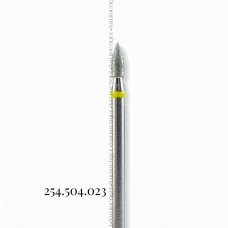 Deimantinis antgalis 254.504.023 „Kulka“ 2,3 mm geltona (140)