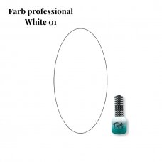 FARB Professional UVLED Gel Color WHITE 1