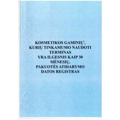 Kosmetikos gaminių registras